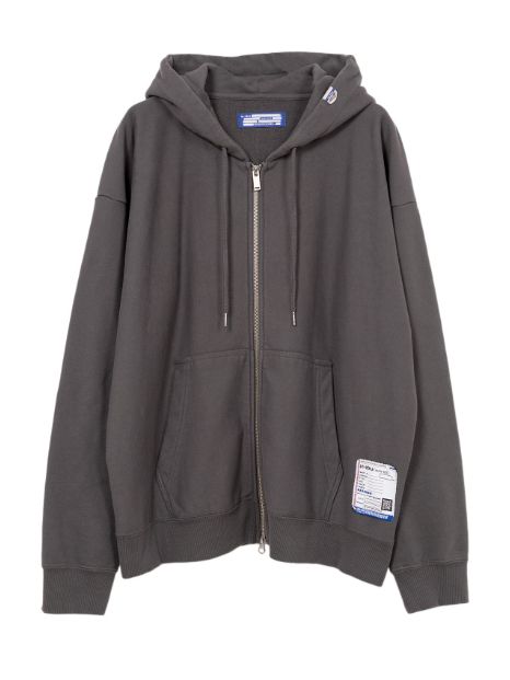 Maison MIHARA YASUHIRO - ジップパーカー - Zip Parka - DARK GREY