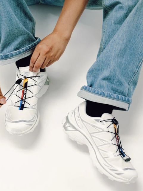 SALOMON - XT-6 (GORE-TEX) - ゴアテックス スニーカー - WHITE