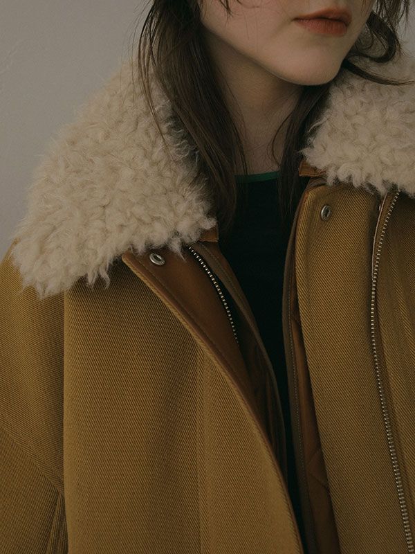 ETRE TOKYO - マルチファブリックリバーシブルコート - BROWN | ADDICT