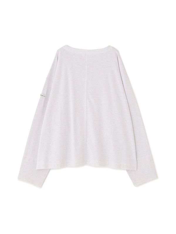 ETRE TOKYO - カットオフカフスロンTee (GREY) | ADDICT WEB SHOP
