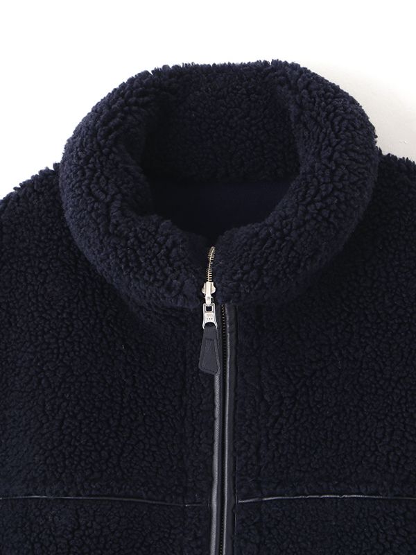 ETRE TOKYO - リバーシブルボアブルゾン (NAVY) | ADDICT WEB SHOP