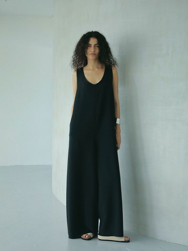 ETRE TOKYO - タンクオールインワン - ブラック | ADDICT WEB SHOP