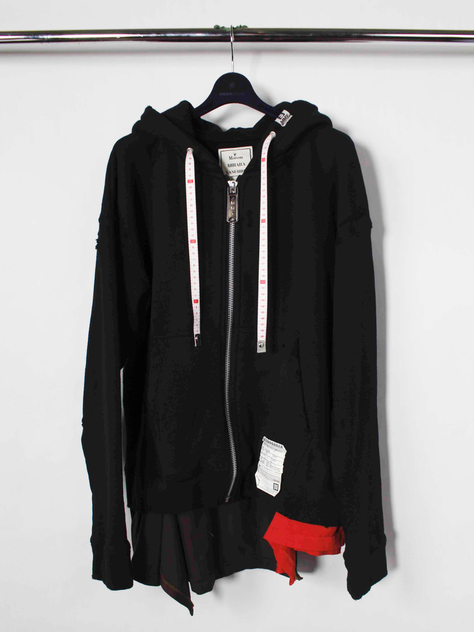 Maison MIHARA YASUHIRO - レイヤードダメージパーカー - Layer
