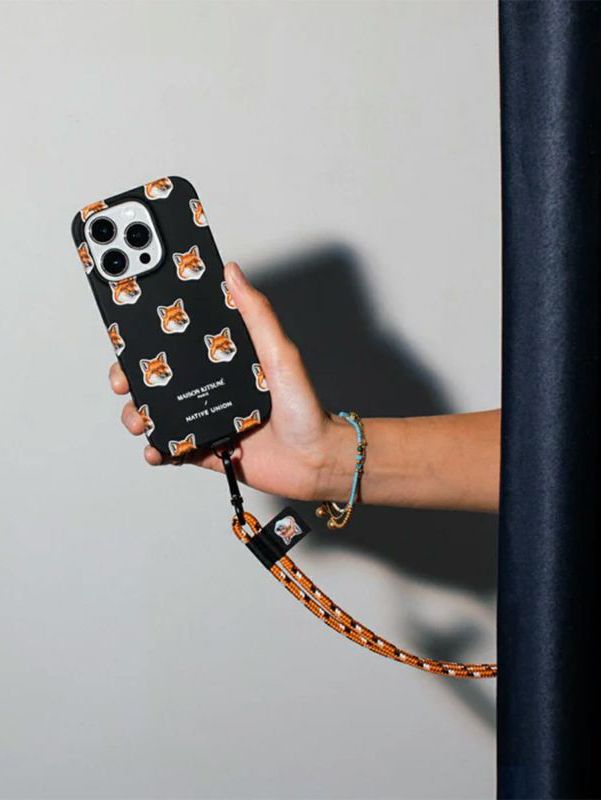 MAISON KITSUNÉ - メゾンキツネ クロスボディストラップ - ALL OVER