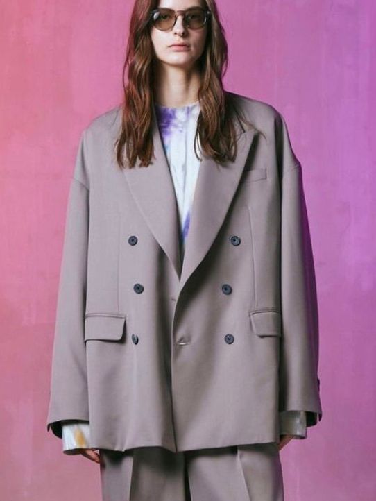 MAISON SPECIAL - オーバー テーラードジャケット - Wool Mix Prime