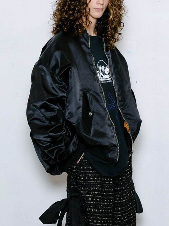 KIDILL - MA-1 JACKET - BLACK | ADDICT WEB SHOP