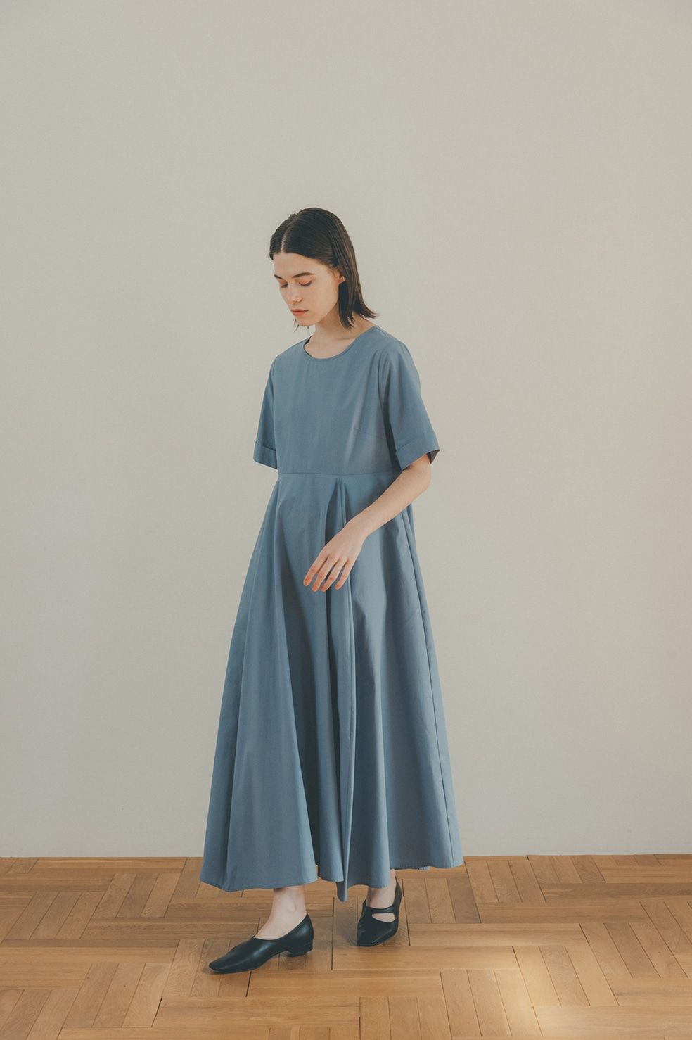 CLANE - ワイドベルトマキシワンピース - WIDE BELT MAXI ONE PIECE