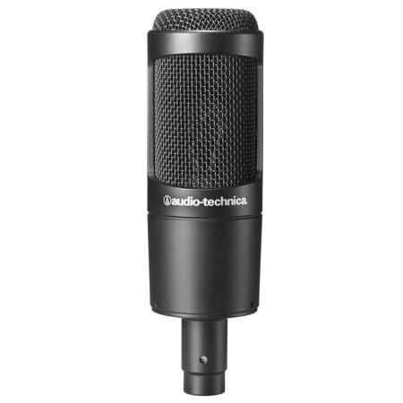 Audio-Technica AT2035 Cardioid Condenser Side-Address Mic W/Pop