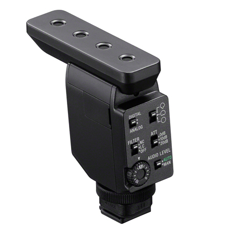 Sony ECM-B10 Camera-Mount Digital Shotgun Microphone ECM-B10 - Adorama