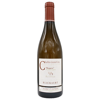 2019 シャブリ グラン・クリュ ブーグロ ヴィエイユ・ヴィーニュ