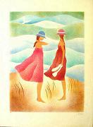 クレール アステックス（CLAIRE ASTAIX）☆リトグラフ・リトグラフ