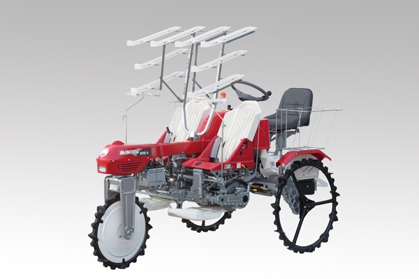 ポット成苗田植機乗用4条植え | みのる産業株式会社 agri-style.com