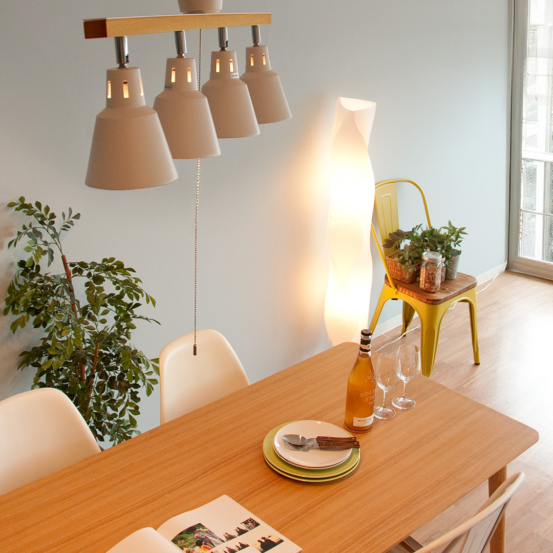 4灯シーリングライト manis〔マニス〕 リモコンタイプ | 家具