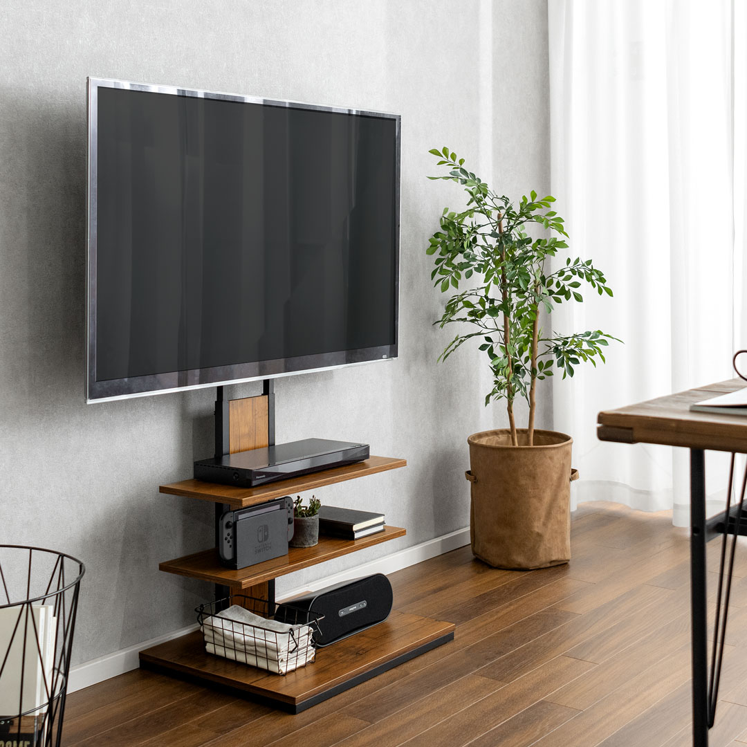 壁寄せ式テレビスタンドTorius(トリアス) | 家具・インテリア通販
