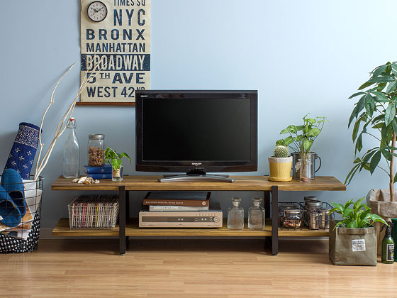 ヴィンテージウッドTVボード Lewis〔ルイス〕 150cm幅 スタンダード