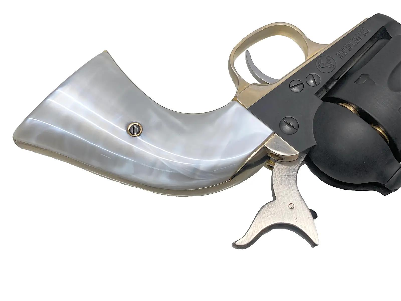 マルシン SAA ブラススタイル ヘビーウェイト パールグリップ仕様