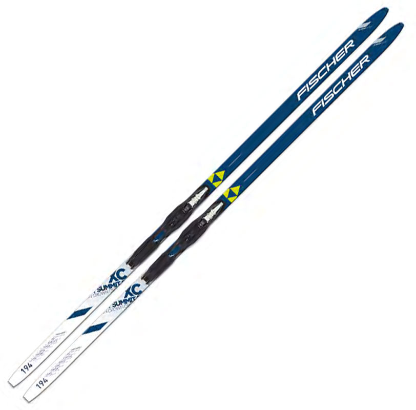 Fischer Summit Crown Nowax Skis w/Bindings: akers-ski.com
