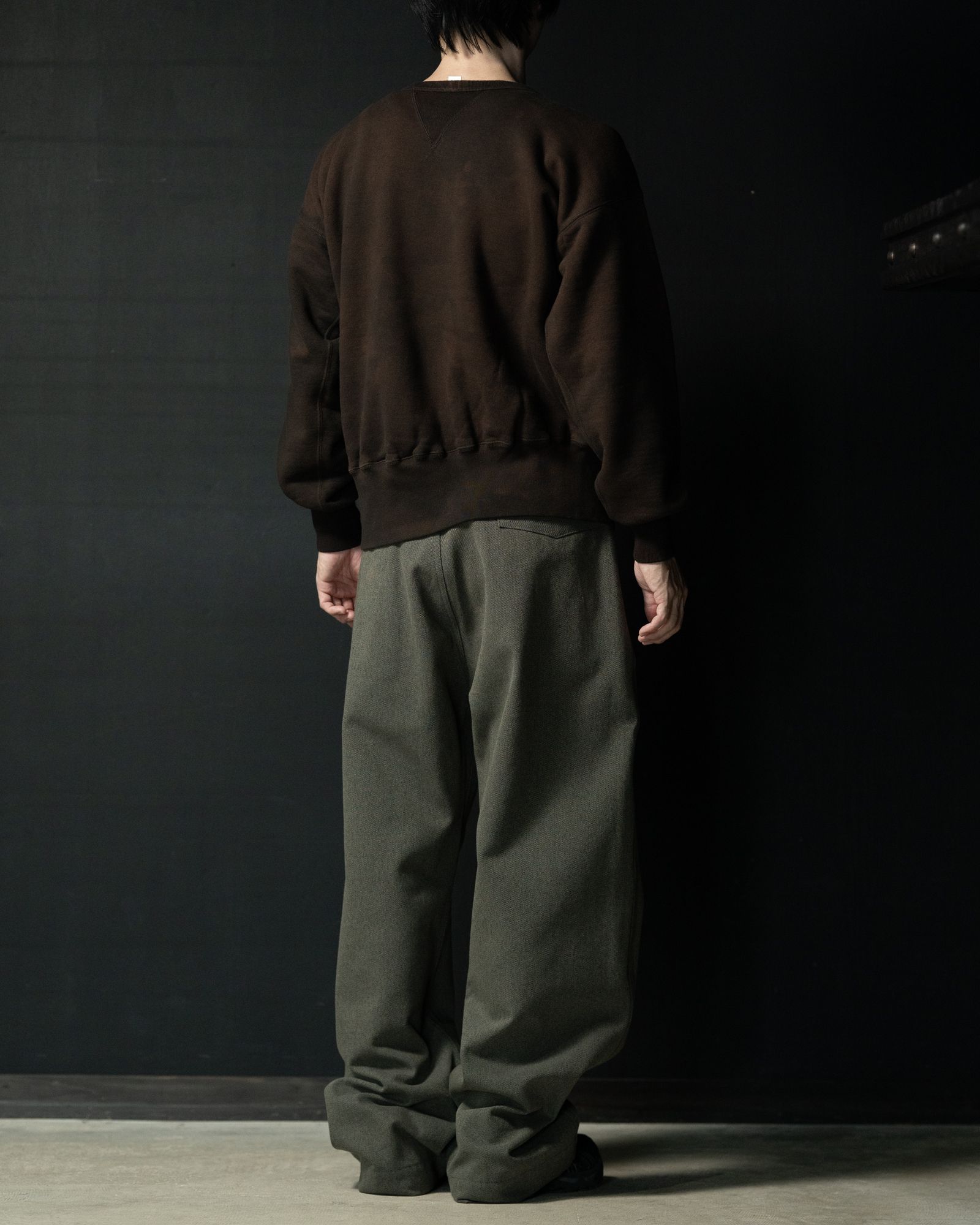 T.T - Lot.603 Sweat Shirt Mix Brown - TAIGA TAKAHASHI | ALTERFATE