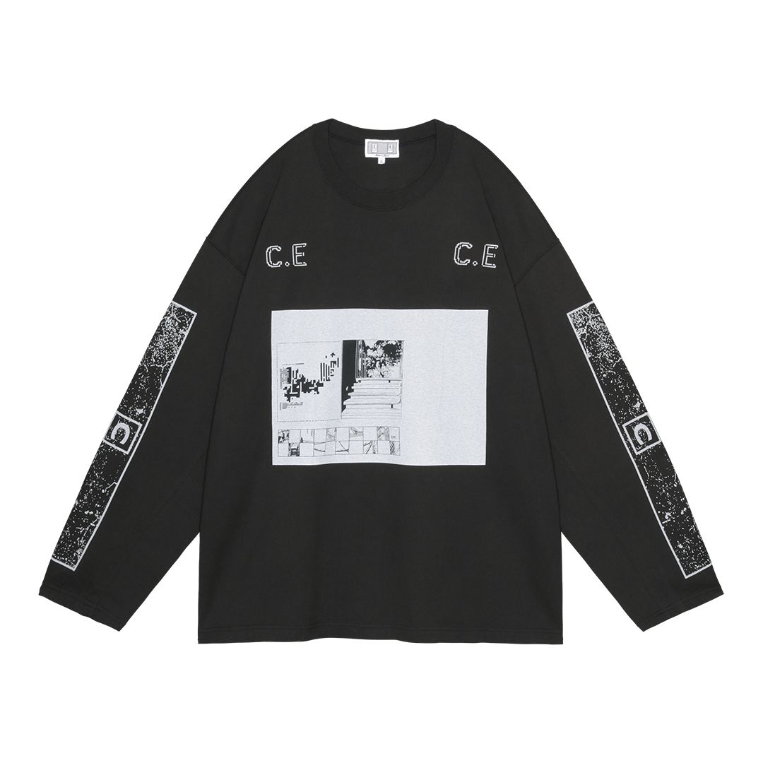 C.E - CGCEGC Heavy Long Sleeve T | ALTERFATE
