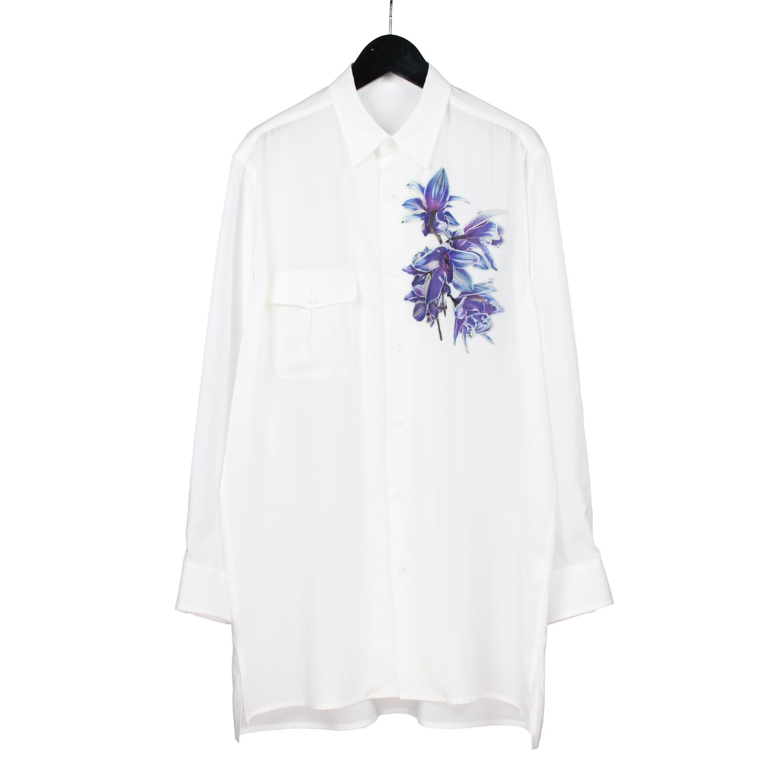 yohji yamamoto - Y's for men | REGULAR COLLAR SHIRT WITH BLUE