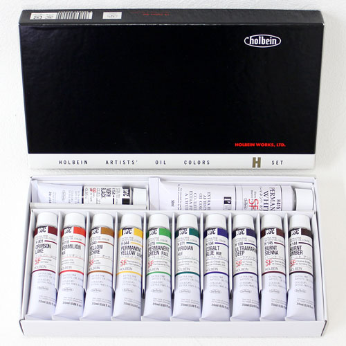 ホルベイン油絵具セット】 Hセット | マルニ額縁画材店