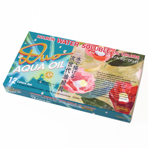 ホルベインDuo油絵具セット】 12色セットDU903 | マルニ額縁画材店