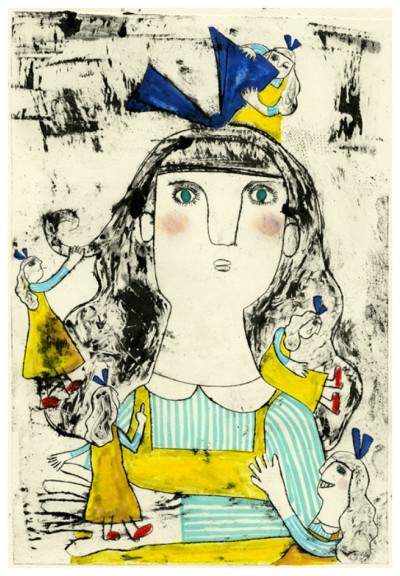 蟹江杏(版画）|アート＆フレーム|絵と額縁の専門店