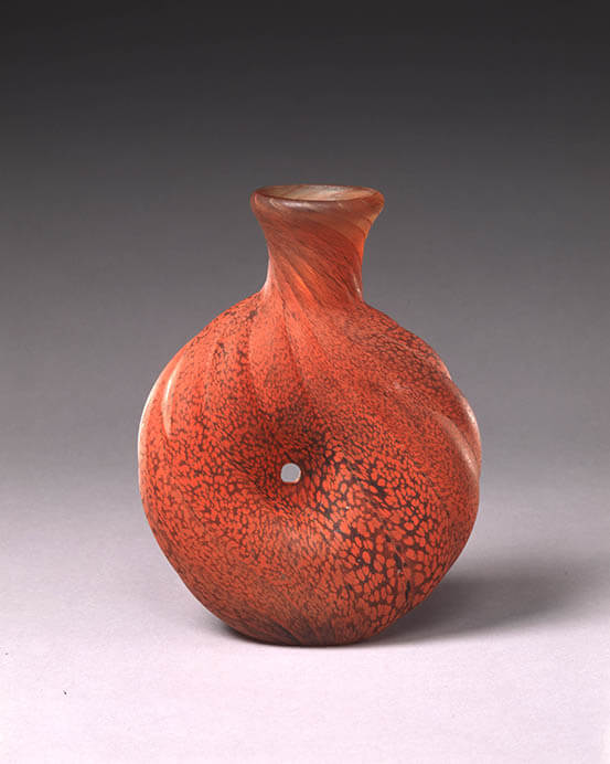 chika613 岩田藤七作 黄地 耳付花瓶 花生 共箱 N 9177A chika613 様