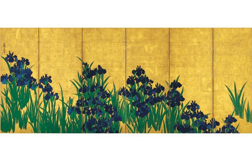 特別展 国宝 燕子花図屏風 歌をまとう絵の系譜 | 根津美術館 | 美術館