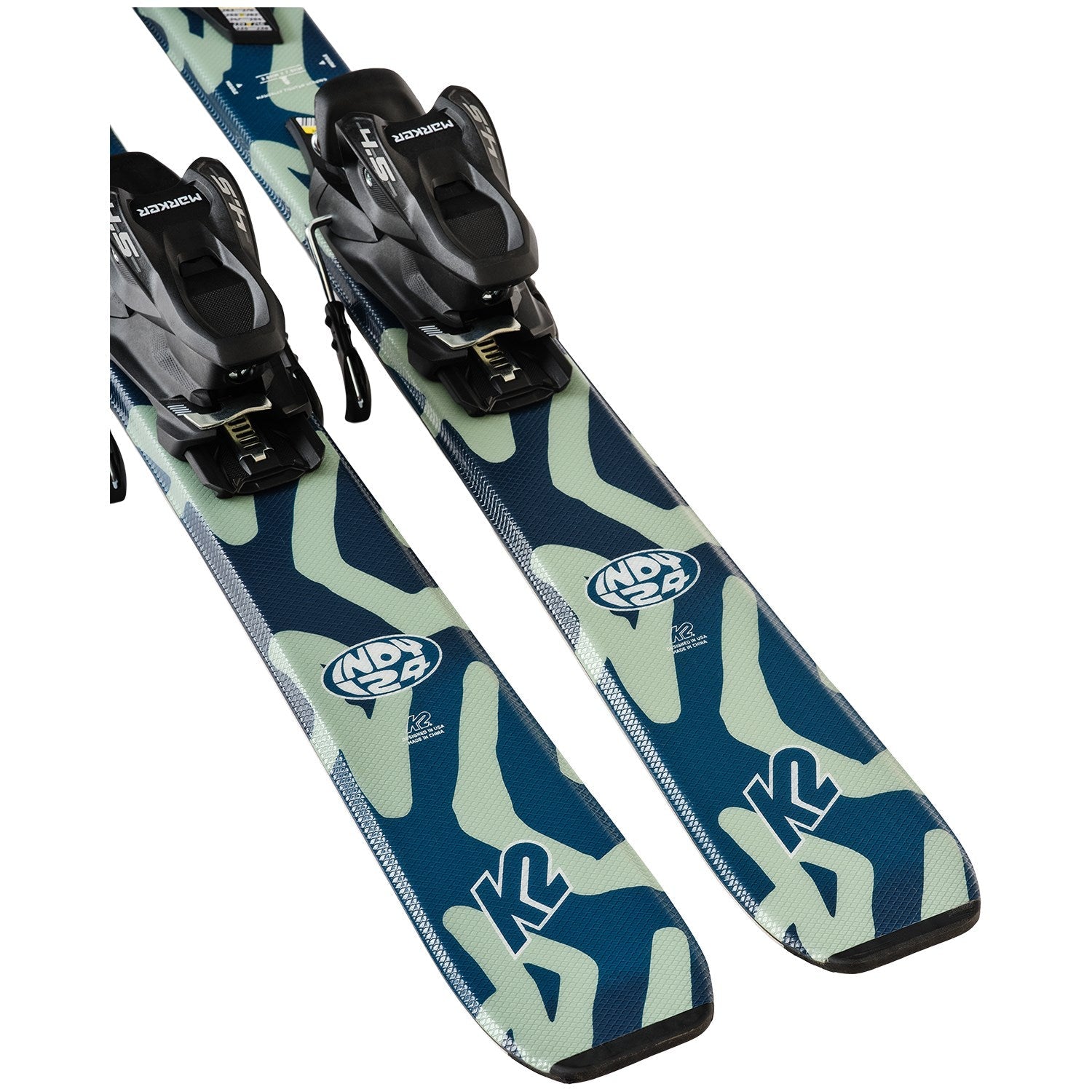 K2 Indy Jr Skis + FDT Bindings - 2026 - Boys – Arlberg Ski & Surf