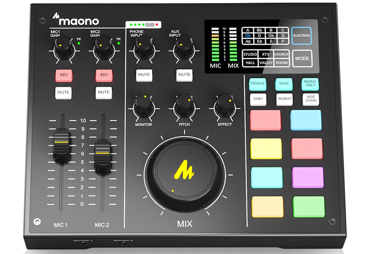 AU-AM100 | Maono オーディオインターフェース | 株式会社アスク