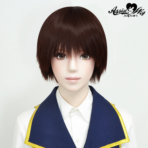 コスプレ用ウィッグ ピュアショート ブラウン01 ― コスプレウィッグ