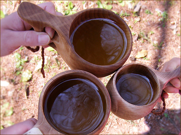 Koivumaa コイヴマー｜ククサ(kuksa) ｜2つ穴ハンドル 190cc【北欧雑貨