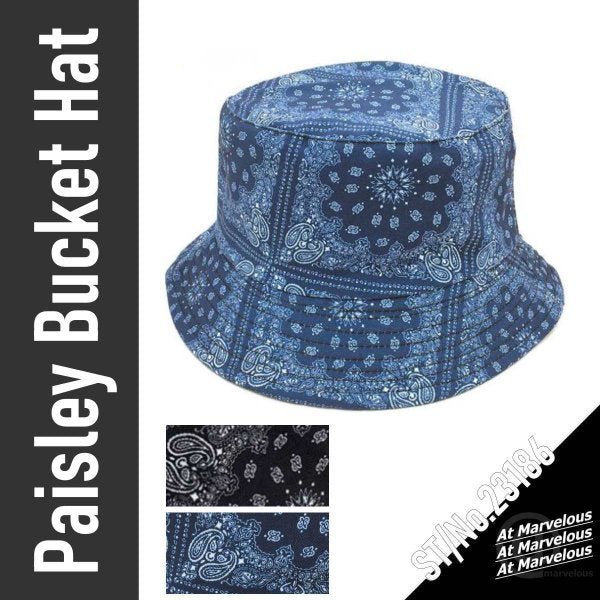 Hat /ペイズリー柄バケットハット ST/No.23186 – At Marvelous