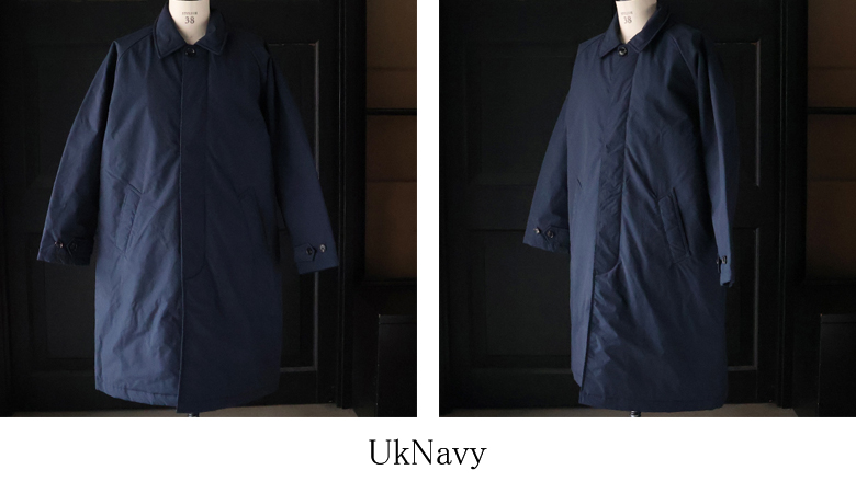 60/40クロス Sorona®Dupont 中綿 ステンカラーコート【送料無料