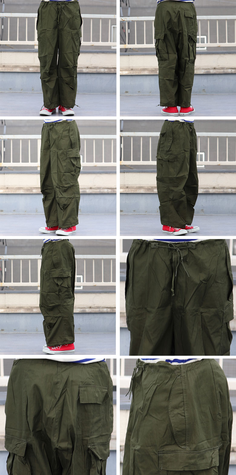 DEAD STOCK / U.S.M.C M-51 COLD DRY OVER PANTS［貫通ポケット箇所