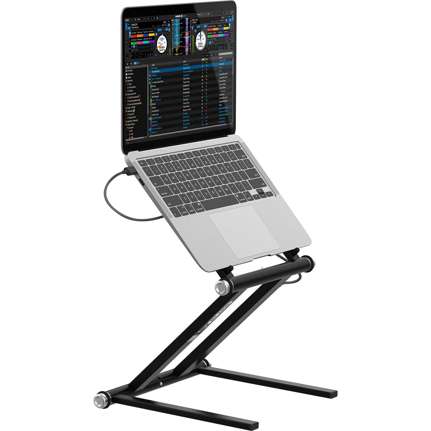 Reloop Stand Hub | DJ Laptop Stand with USB Hub