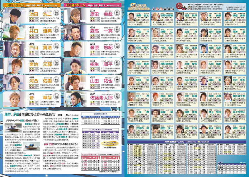 パンフレットPDF｜GI大渦大賞 開設72周年記念競走 特設サイト｜ボート