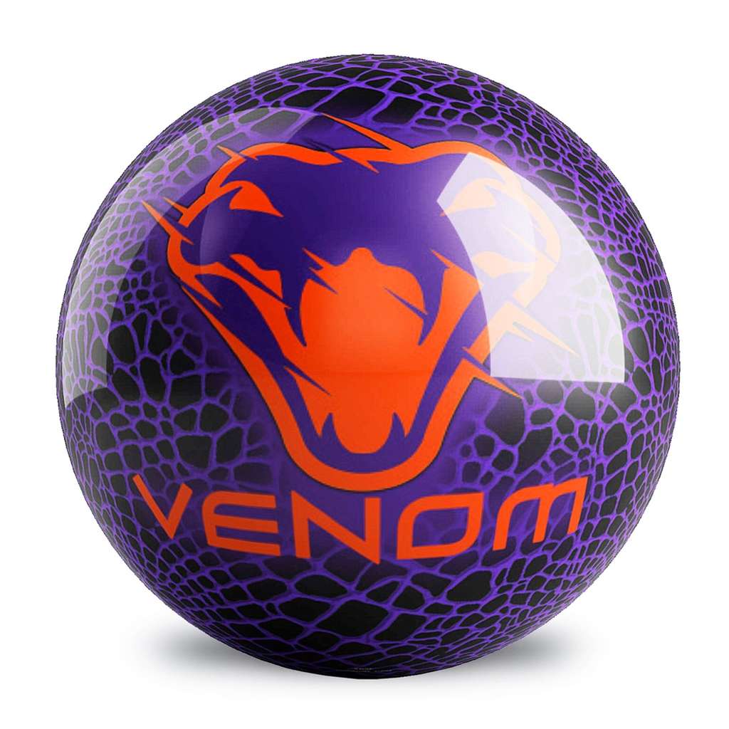 Motiv Venom Spare Bowling Ball - Purple/Orange – Bowlerstore.com