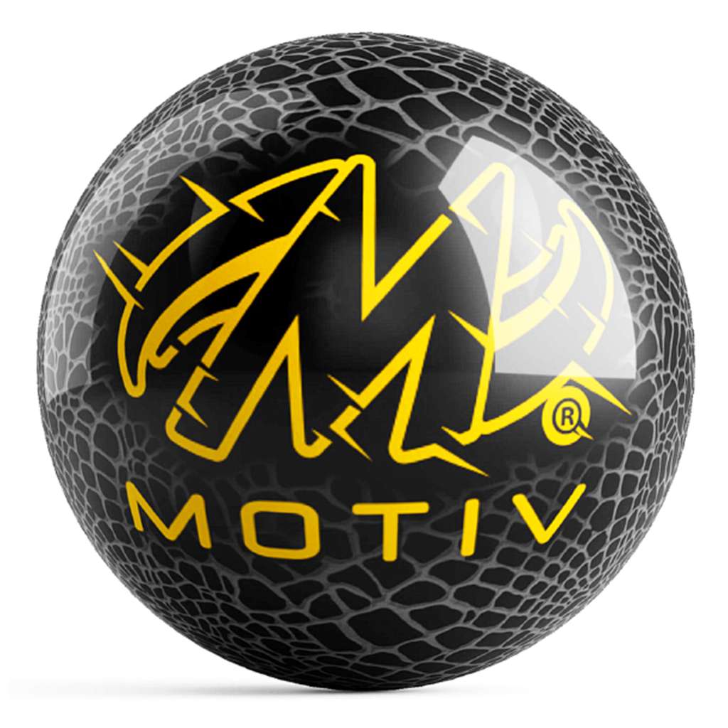 Motiv Venom Spare Ball - Black/Gold – Bowlerstore.com