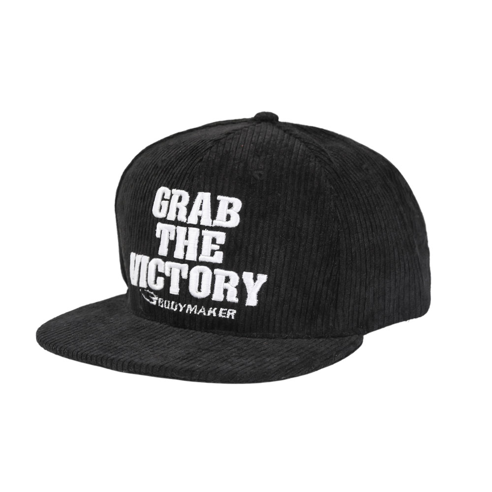 GTV コーデュロイキャップ ブラック AC087BK｜BODYMAKER（ボディ