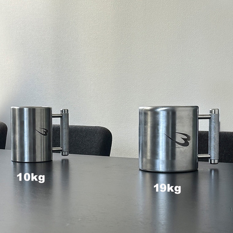 マグカップダンベル 10kg PD0081000K｜BODYMAKER（ボディメーカー）