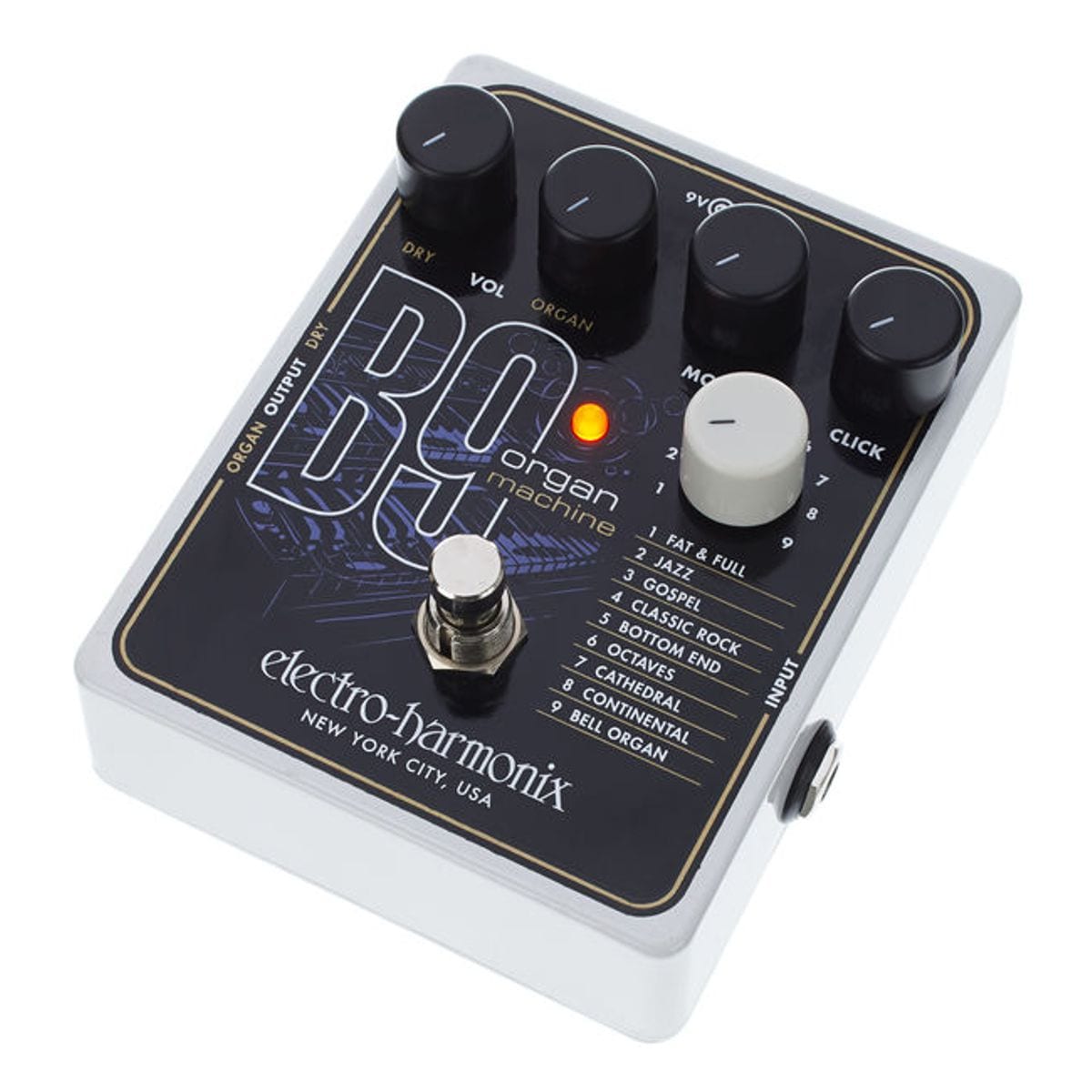 Electro Harmonix B9 Organ Machine Effects Pedal | Bonners Music