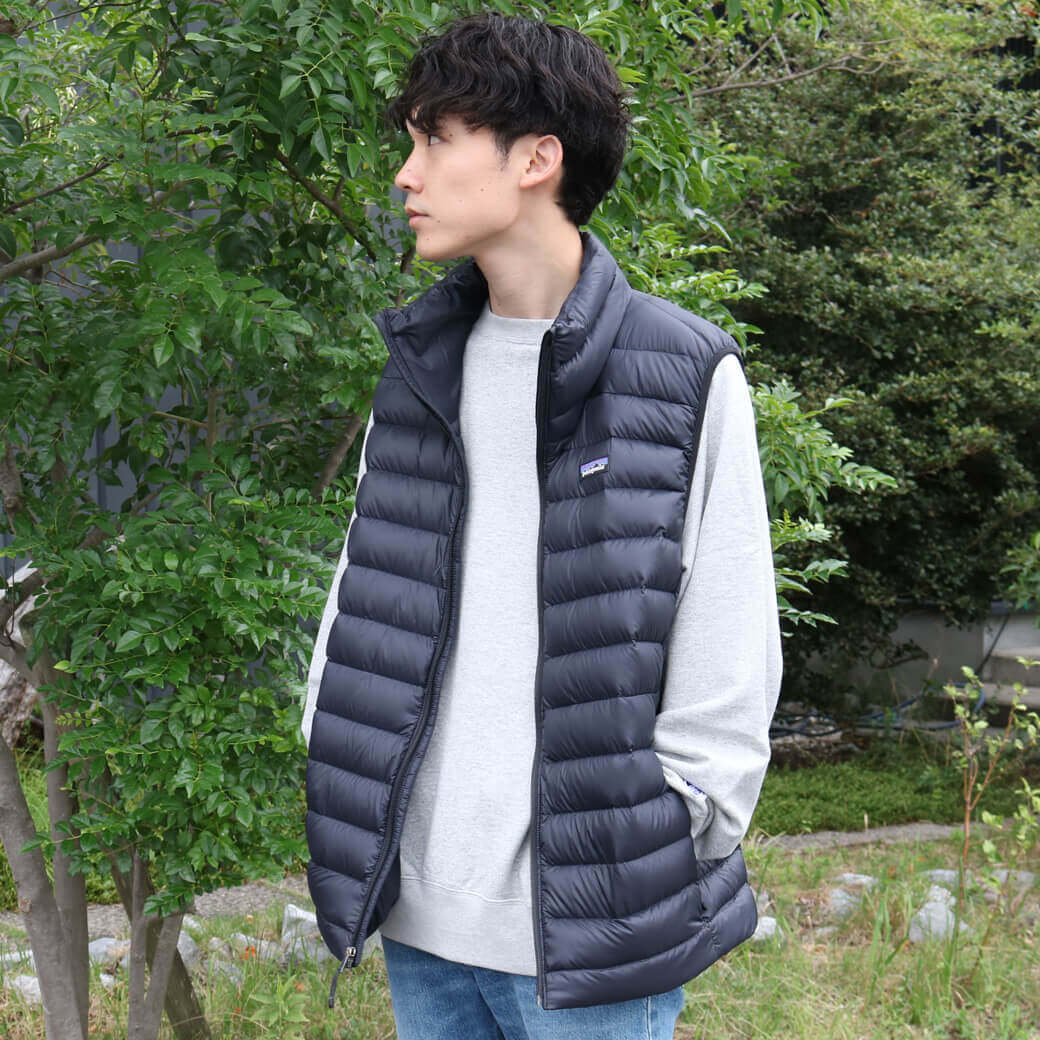 07年製 patagonia ダウンベスト ブラック Lサイズ パタゴニア