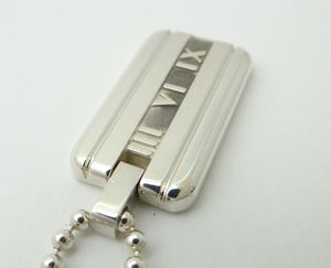 TIFFANY&CO. ティファニー アトラス プレート ネックレス ペンダント