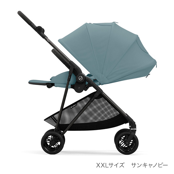 2024年最新モデル】サイベックス メリオ ストーミーブルー ベビーカー