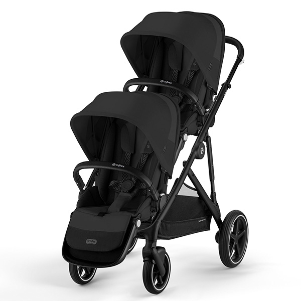 2人乗りセット】cybex ガゼルS+シートユニットセット / ムーンブラック