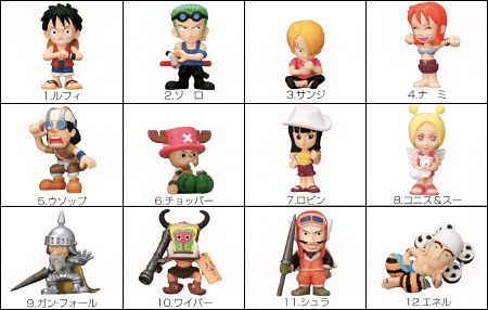 ワンピースフィギュアコレクション｜バンダイキャンディトイ
