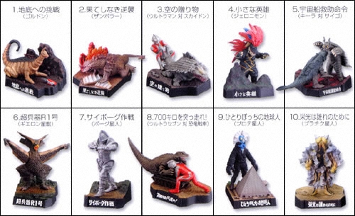 ウルトラ怪獣名鑑 ウルトラマン&ウルトラセブン3rdシーズン 10種セット