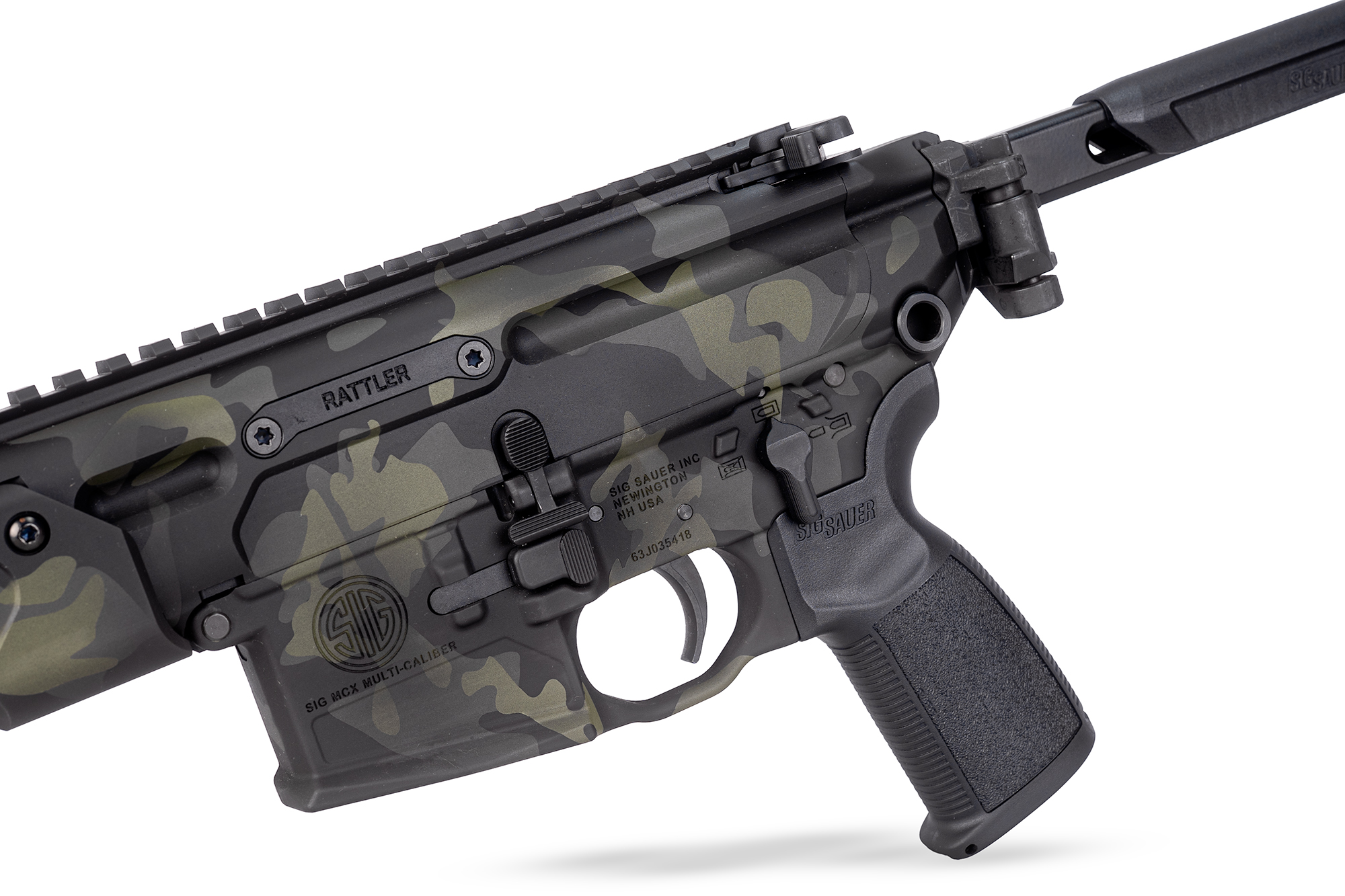 APFG Rattler LT GBB マルチカムブラック仕様 ミリタリー用品